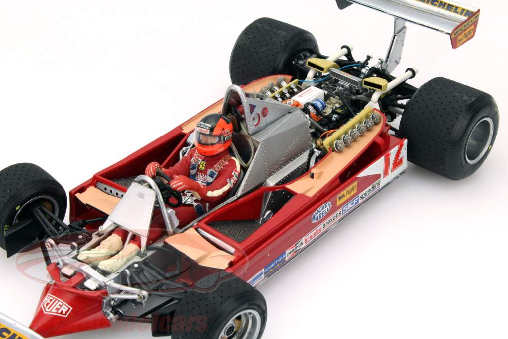 Exoto 1:18 Gilles Villeneuve Ferrari 312T4 #12 Formula 1 1979 With