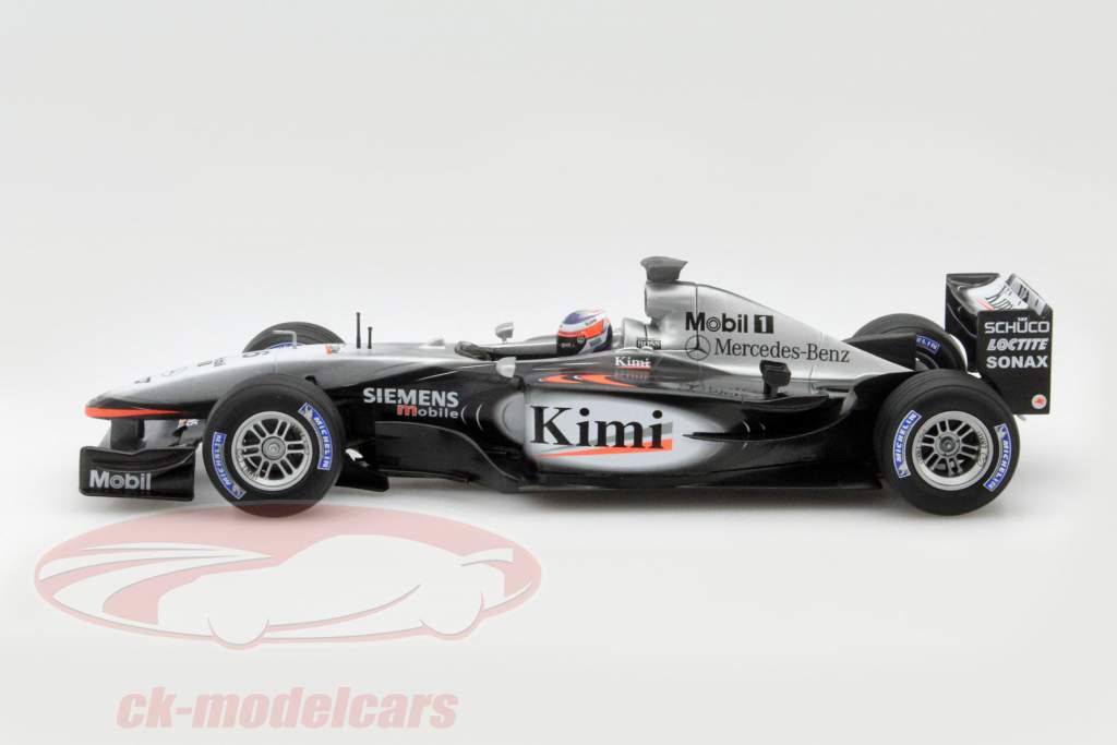 HotWheels 1:18 Kimi Räikkönen McLaren MP4-17D #6 formula 1 2003