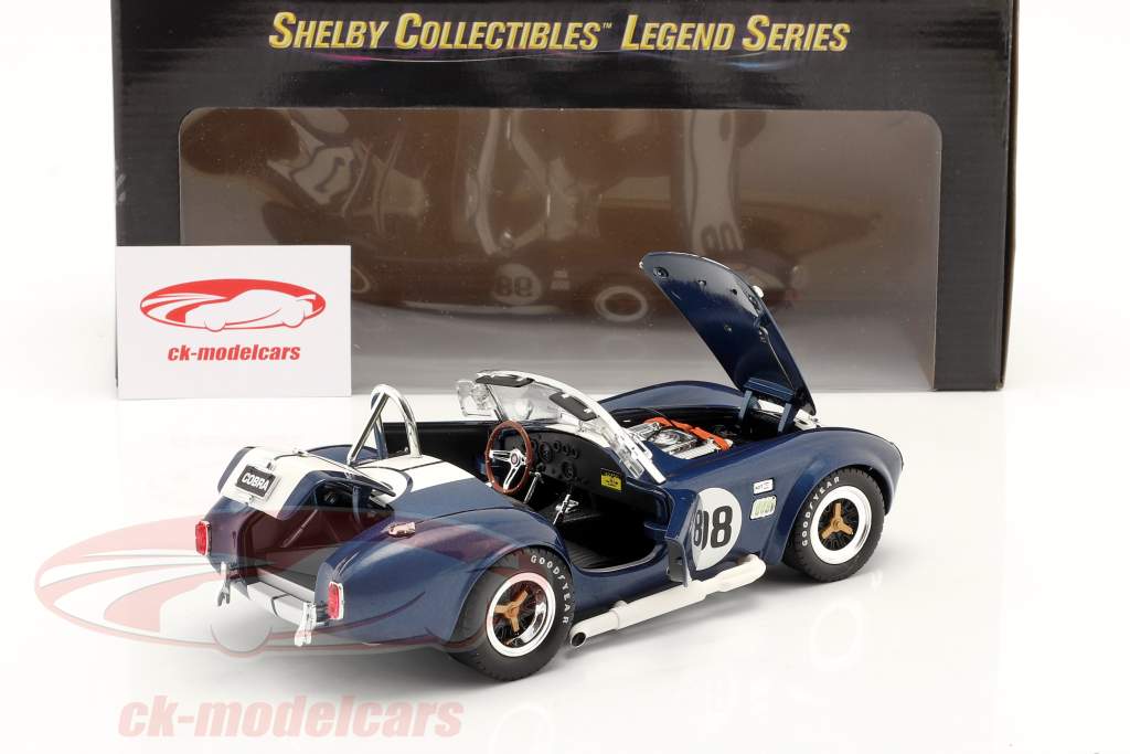 Shelby Collectibles 1:18 Shelby Cobra 427 S / C #98 blue with