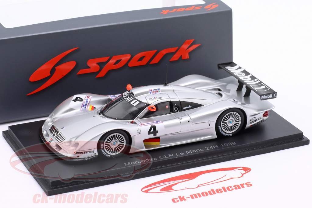 Spark 1:43 Mercedes-Benz CLR #4 24h LeMans 1999 Webber, Gounon