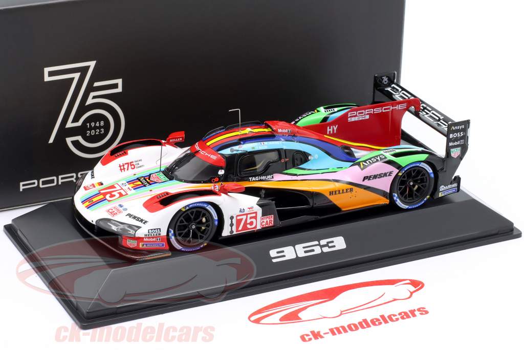 Spark 1:43 Porsche 963 #75 24h LeMans 2023 Jaminet, Nasr, Tandy