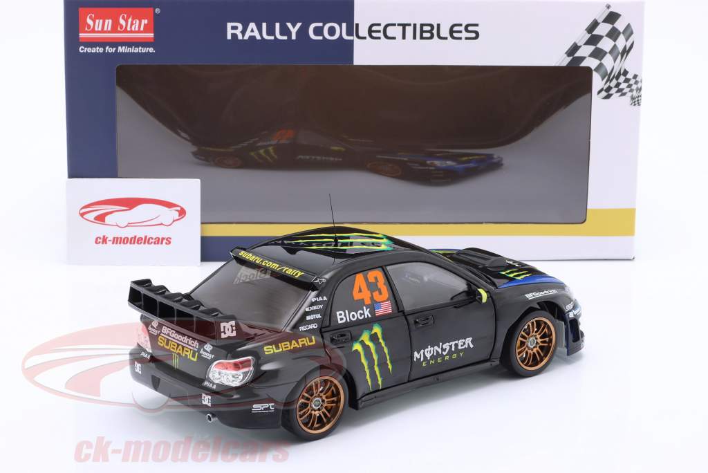 Sun Star Models 1:18 Subaru Impreza WRC06 #43 Gymkhana 2008 Ken