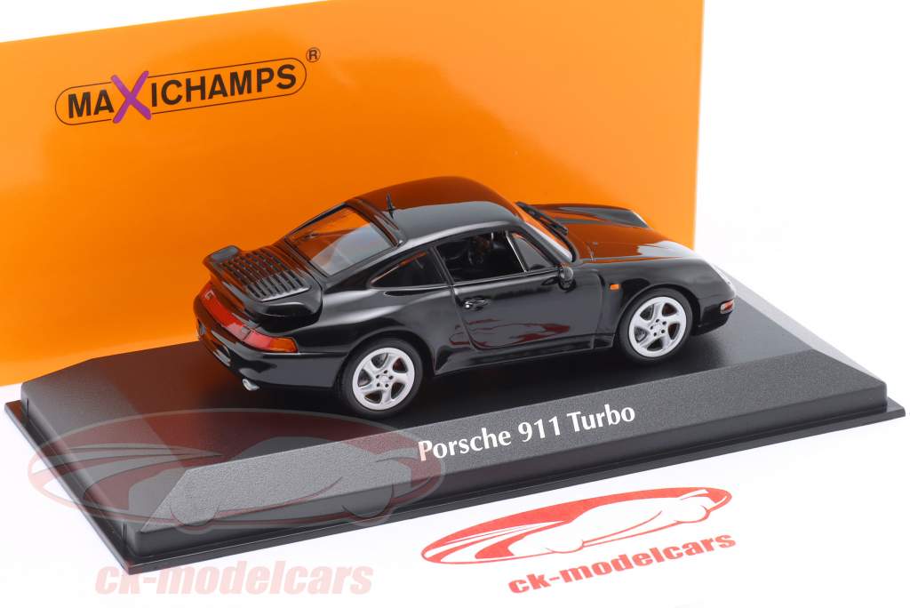 Minichamps 1:43 Porsche 911 Turbo S (993) year 1995 black