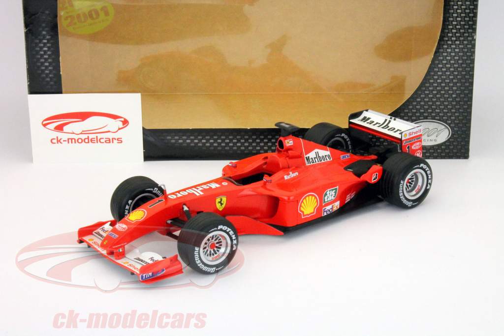 HotWheels 1:18 Michael Schumacher Ferrari F2001 Formula 1 World