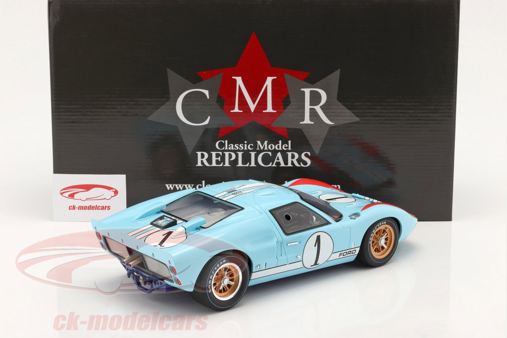 CMR 1:12 Ford GT40 #1 2nd 24h LeMans 1966 Miles, Hulme CMR12035