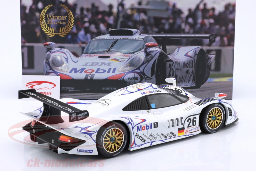 WERK83 1:12 Porsche 911 GT1 #26 勝者 24h LeMans 1998 McNish