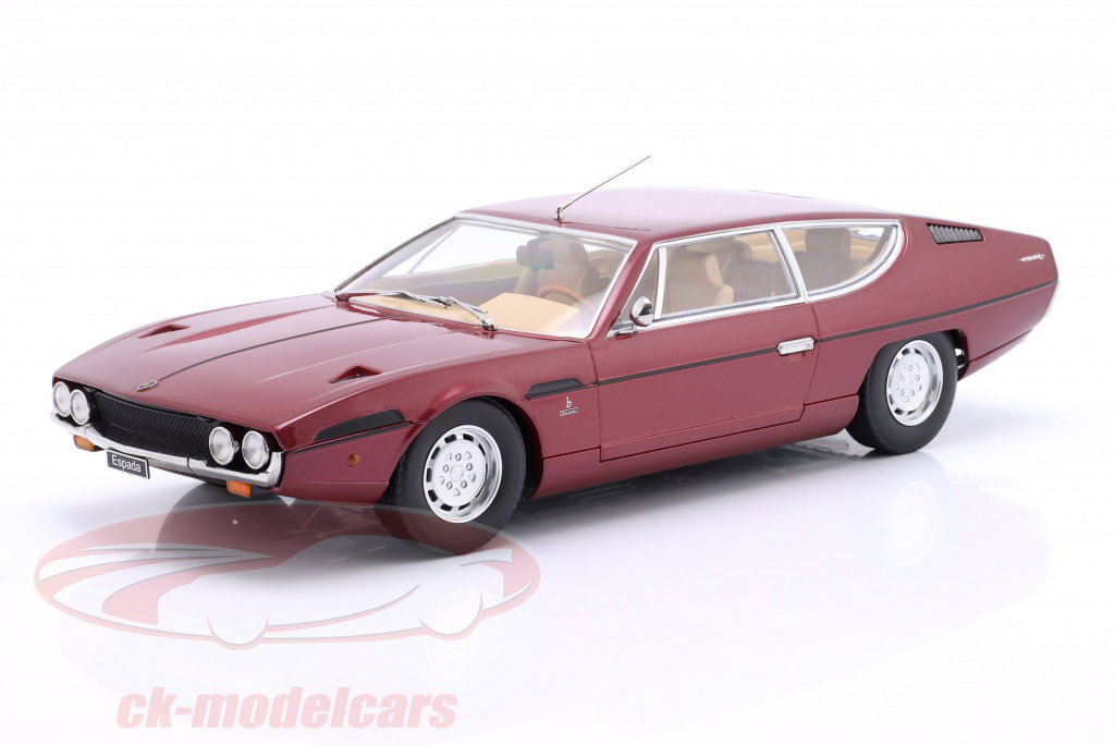 KK-Scale 1:18 Lamborghini Espada S2 Year 1970 red metallic