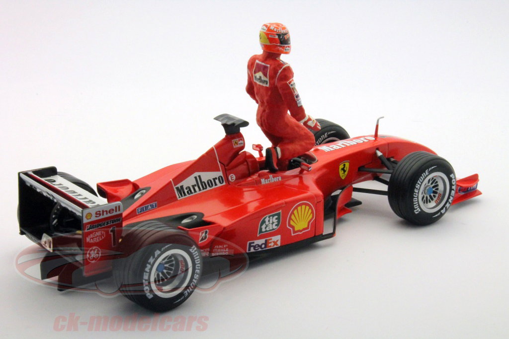 HotWheels 1:18 Michael Schumacher Ferrari F2001 Formula 1 World