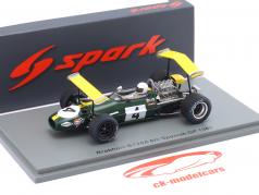 Spark 1:43 Ricardo Zunino Brabham BT49 #6 アルゼンチン GP 式 1