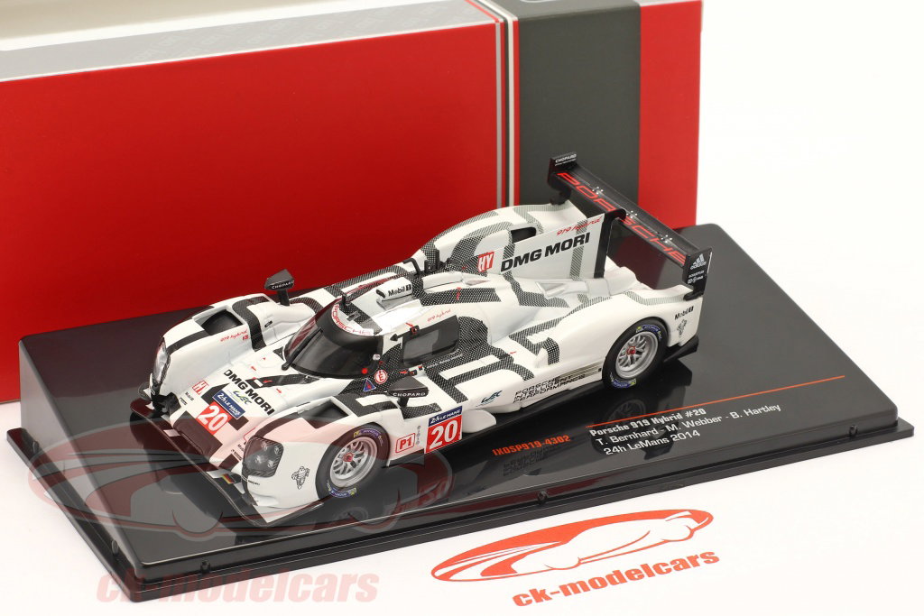 Ixo 1:43 Porsche 919 Hybrid #20 24h LeMans 2014 Bernhard, Webber
