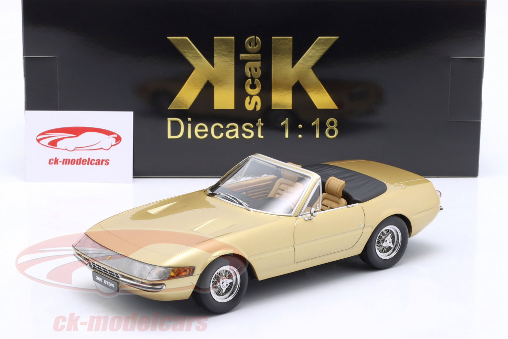 KK-Scale 1:18 Ferrari 365 GTS/4 Daytona Cabriolet 1. series US