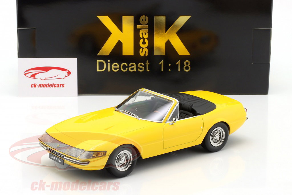KK-Scale 1:18 Ferrari 365 GTS/4 Daytona Cabrio 1st series Year