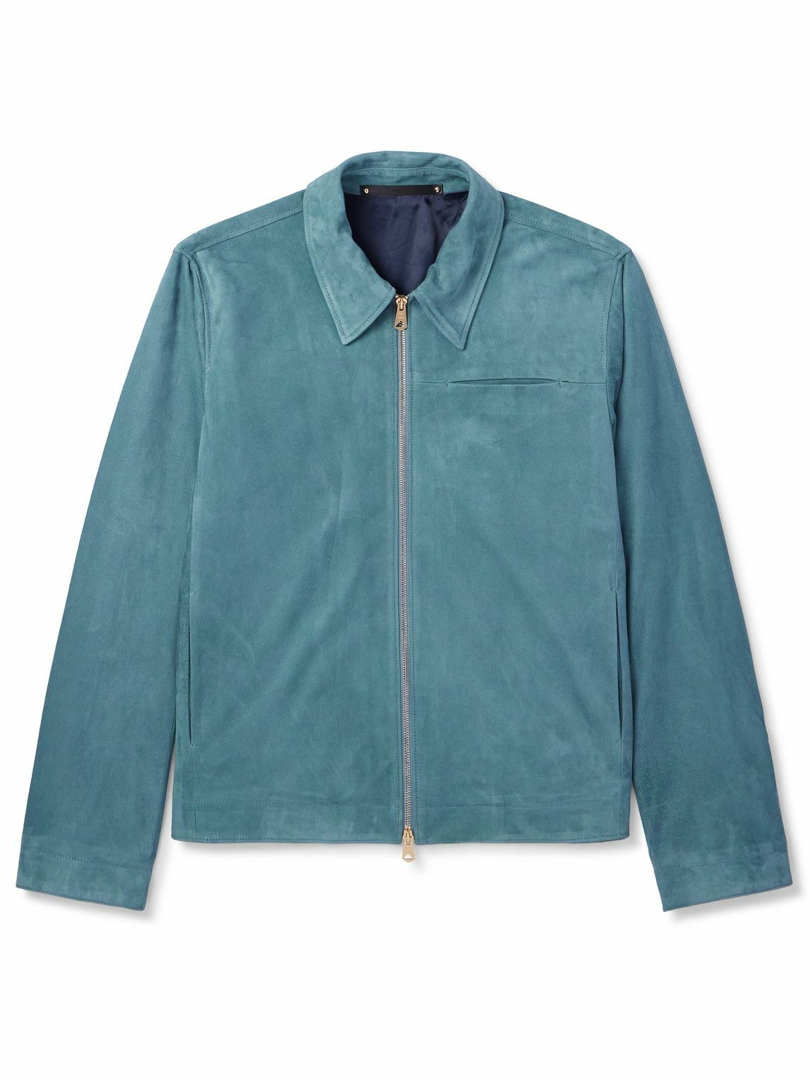 Paul Smith - Suede Jacket - Blue Paul Smith