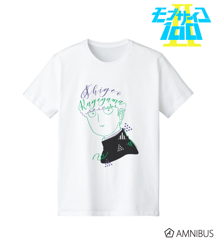 モブサイコ100 Ⅱ - 影山茂夫 lette-graph Tシャツ/メンズ | AMNIBUS