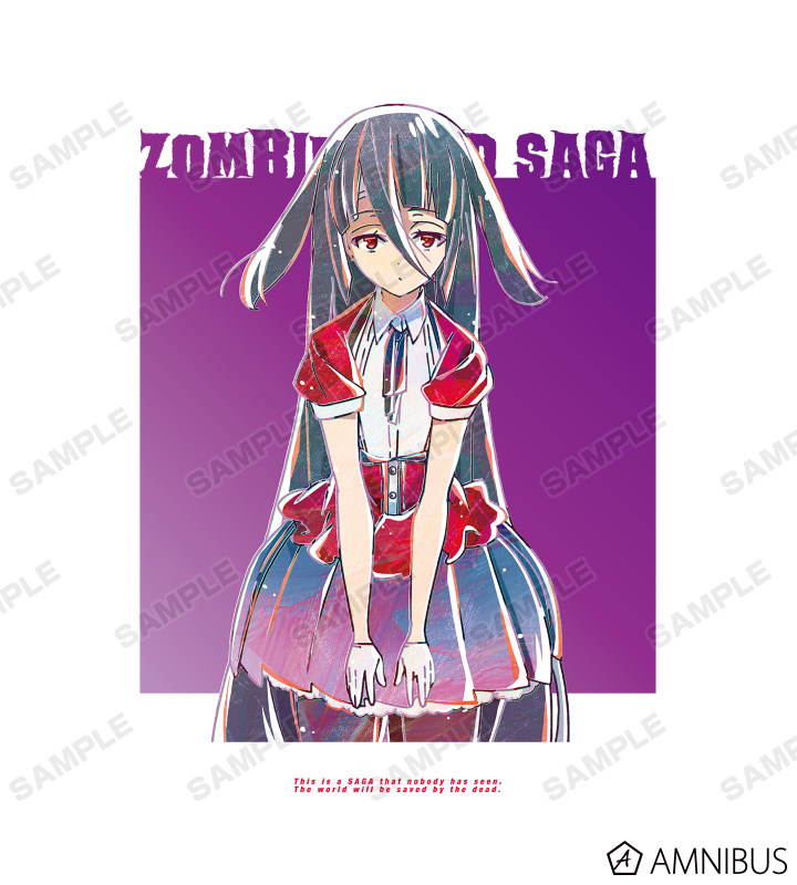 ゾンビランドサガ - 山田 たえ Ani-Art Tシャツ/レディース | AMNIBUS