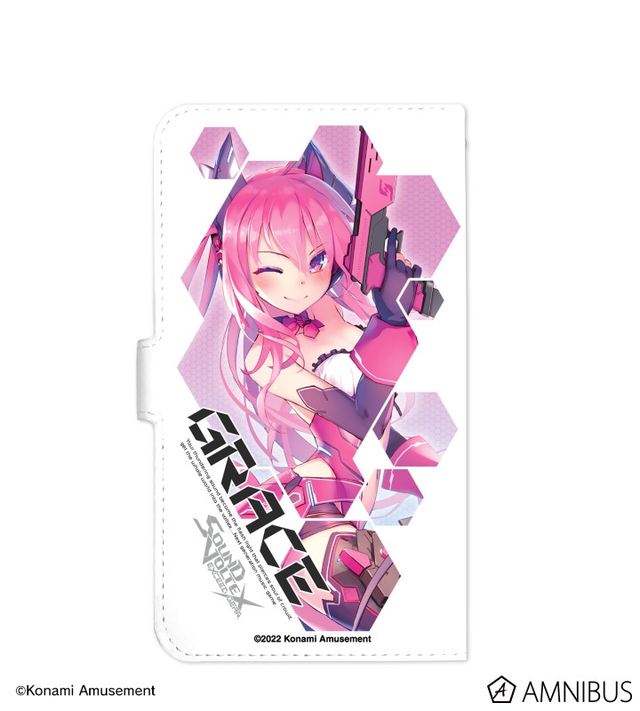 SOUND VOLTEX EXCEED GEAR - レイシス＆グレイス 手帳型スマホケース