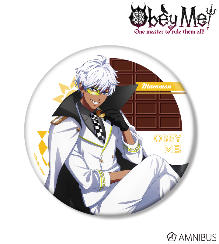 Obey Me! - 描き下ろしイラスト マモン バレンタイン怪盗ver. BIG缶