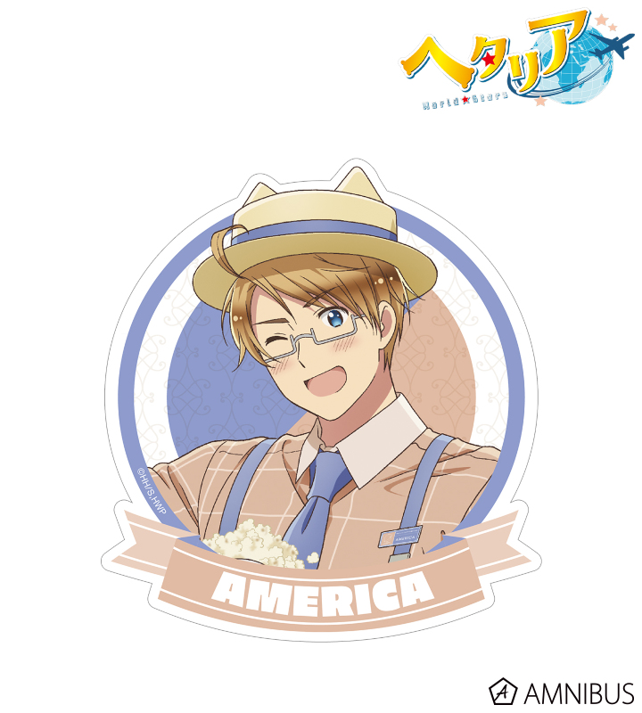 アニメ「ヘタリア World☆Stars」 - 描き下ろし アメリカ 遊園地ver
