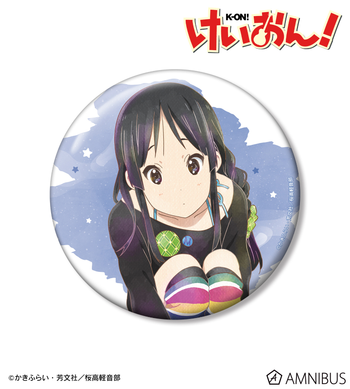 けいおん！ - 秋山 澪 Ani-Art aqua label 100mm缶バッジ ver.B