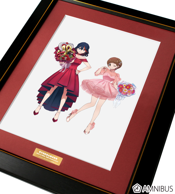 キルラキル - 描き下ろし 纏 流子&満艦飾 マコ 10周年 ドレスアップver