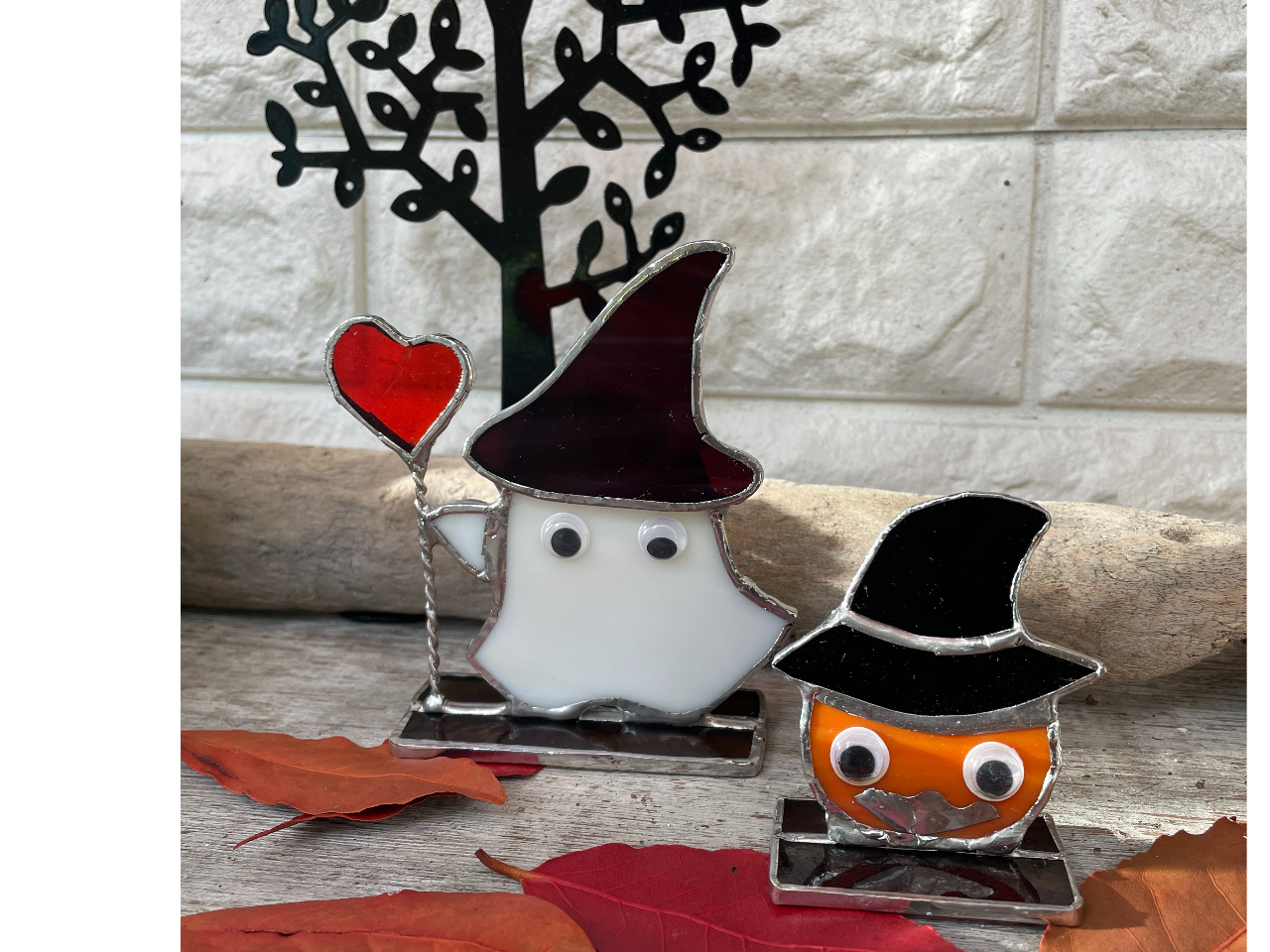 ステンドグラスで作る ハロウィン おばけちゃん/ステンドグラス工房