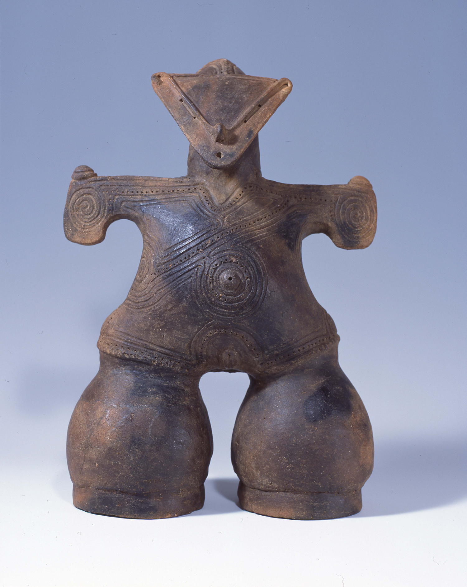 縄文土偶頭部 縄文時代 考古発掘品 古代美術 稀少 残欠の美 縄文