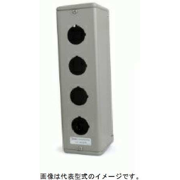 IDEC φ30KGN形コントロールボックスIP404点用穴あり KGN411Y 1個（直送