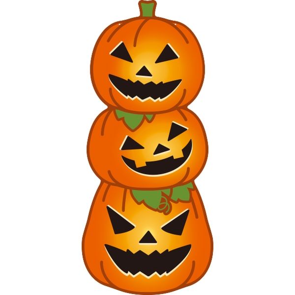 アルファ カットアウトパネル 3連ハロウィンかぼちゃ GS4-0006（直送品