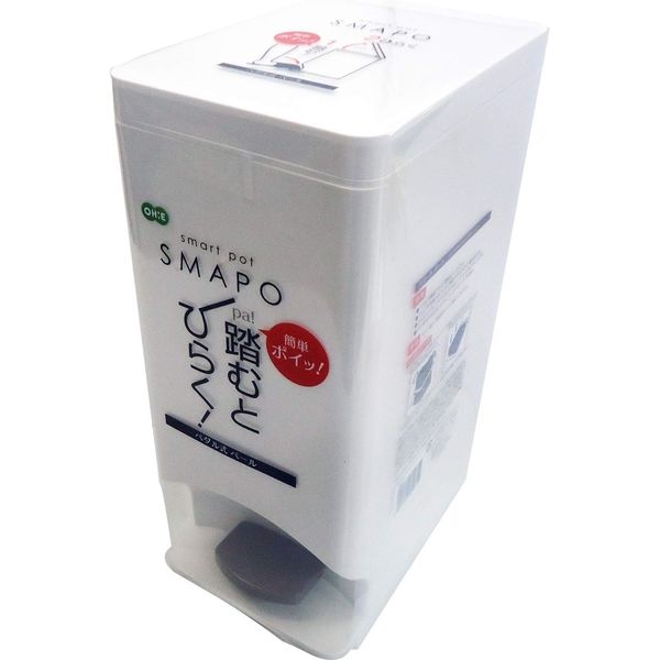 オーエ スマート トイレポット ホワイト 80971 1セット(2個入) - アスクル