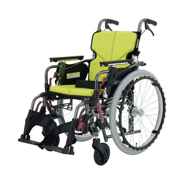 カワムラサイクル モダンC No.19_黒 KMD-C22-45-M 自走式 【車いす】介