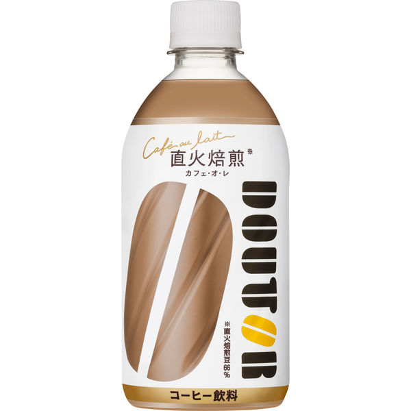 アサヒ飲料 ドトール カフェ・オ・レ 480ml 1箱（24本入） - アスクル
