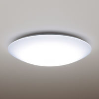シーリングライト LED 8畳 パナソニック 調光 昼光色 丸形 シンプル