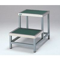 アズワン キャスター付踏台 2段 0-1583-02 1台（直送品） - アスクル