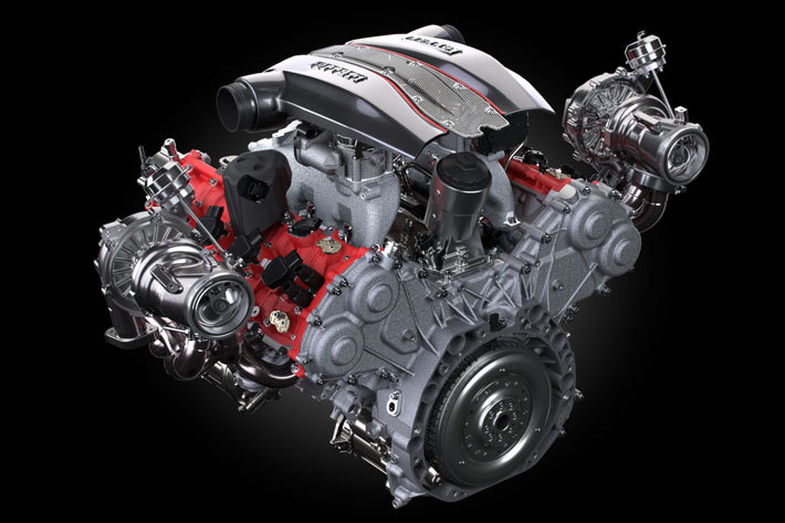 フェラーリ史上最強V8ターボエンジン搭載の新型488 Pistaを世界初公開