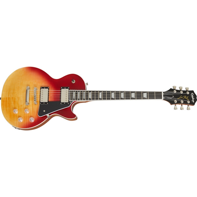 Epiphone Les Paul Modern Figured Elektro Gitar (Magma Orange Fade