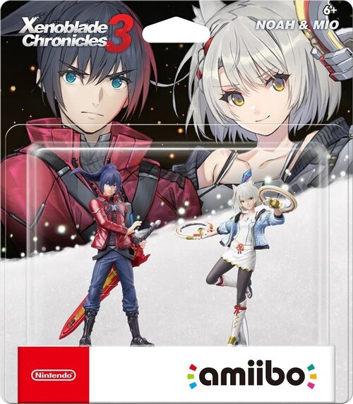 amiibo - Noah + Mio 2-Pack - Xenoblade Chronicles Series | Deku Deals