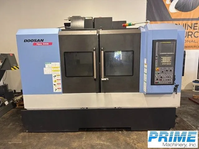 Used 2012 DOOSAN MYNX 5400 MACHINING CENTERS, VERT., N/C & CNC