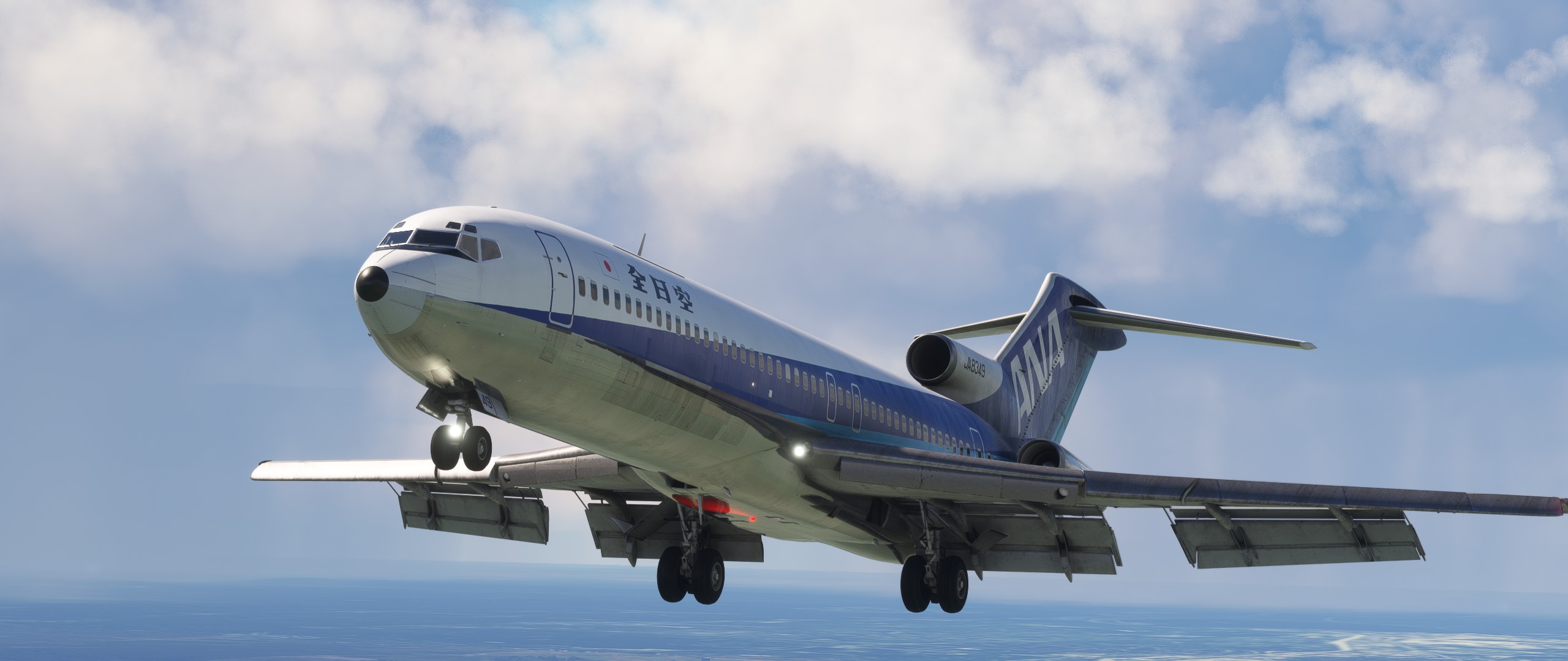 FlightSim Studio - B727-200(F) ANA JA8349 [4K] のために Microsoft