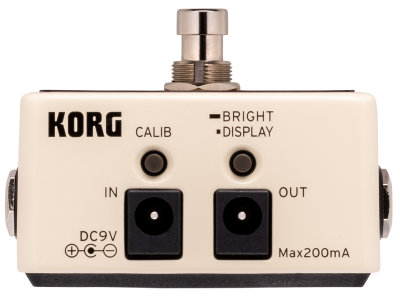 Pitchblack X CR/BL - CHROMATIC PEDAL TUNER | KORG (Japan)