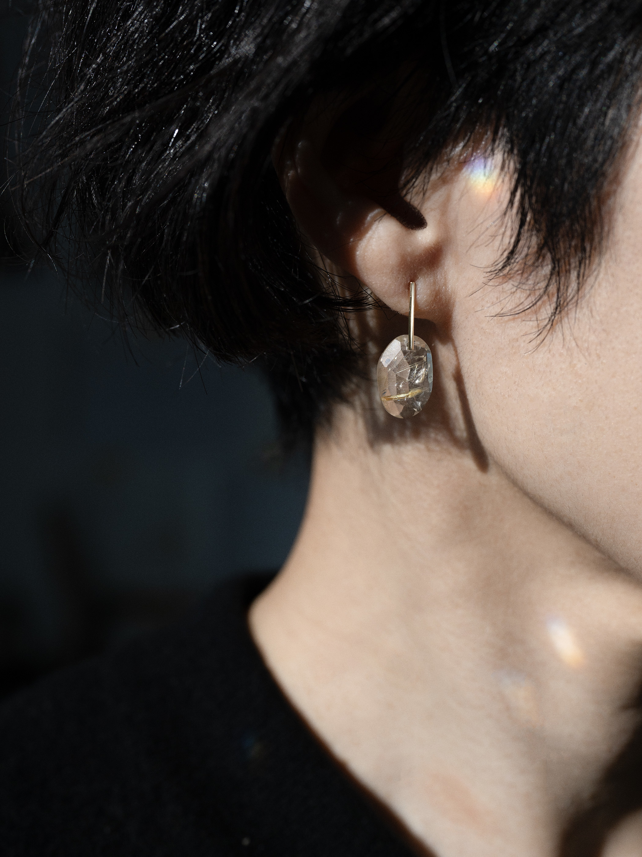 su official online shop | CANDY ルチルクォーツ ピアス