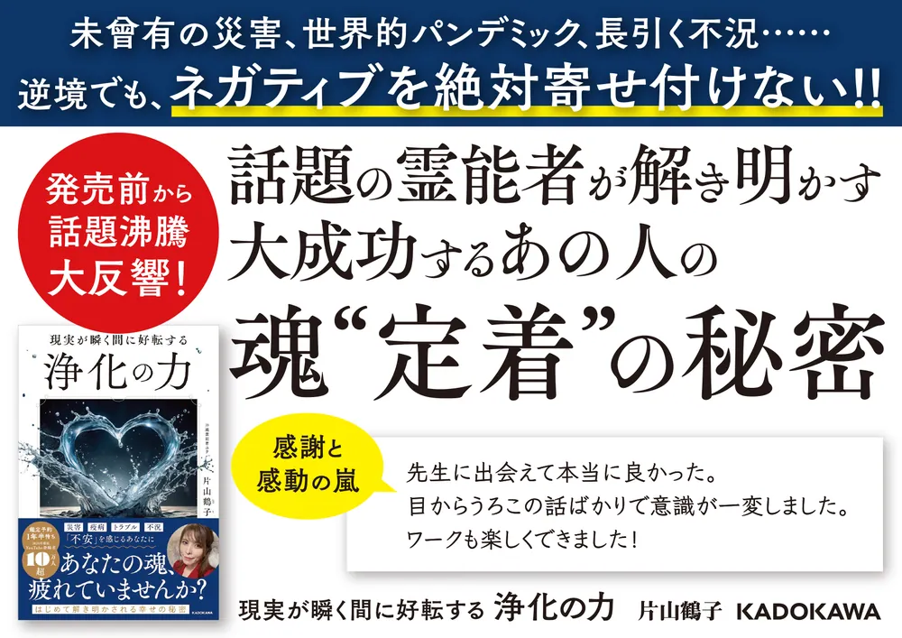 現実が瞬く間に好転する 浄化の力」片山鶴子 [スピリチュアル・自己