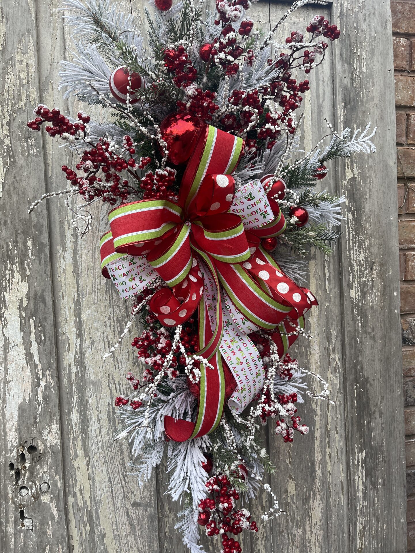 KDS Live Classic Christmas Swag Supply List - Kelea's Florals