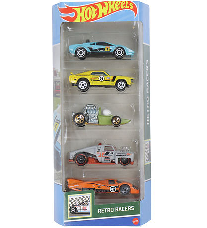 Hot Wheels Cars - 5-Pack - Retro Racers - Buy here | KW KR