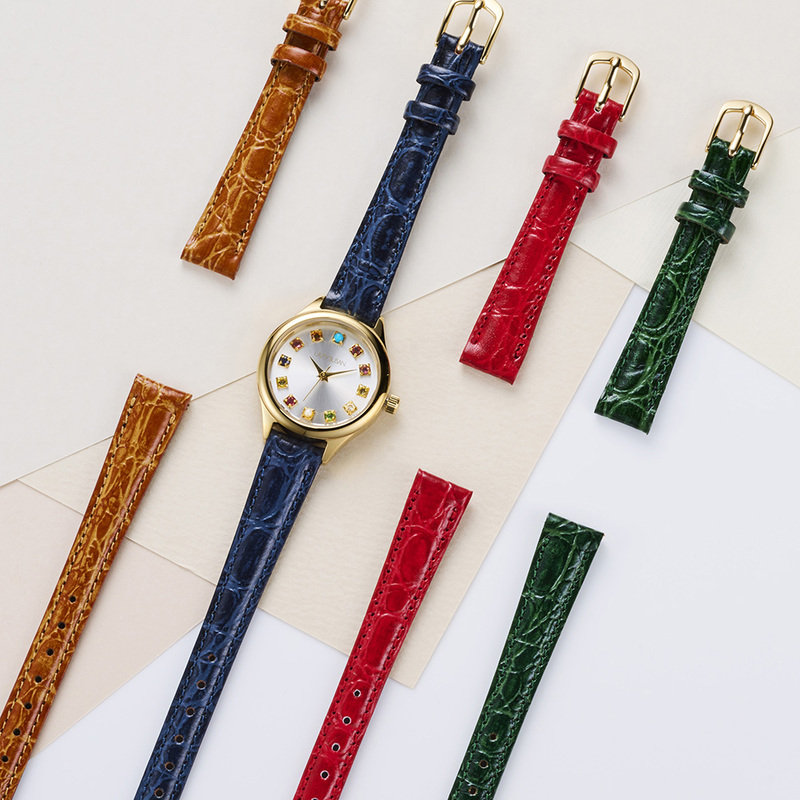 文字盤に12の誕生石をあしらった バースデーウォッチを復刻発売