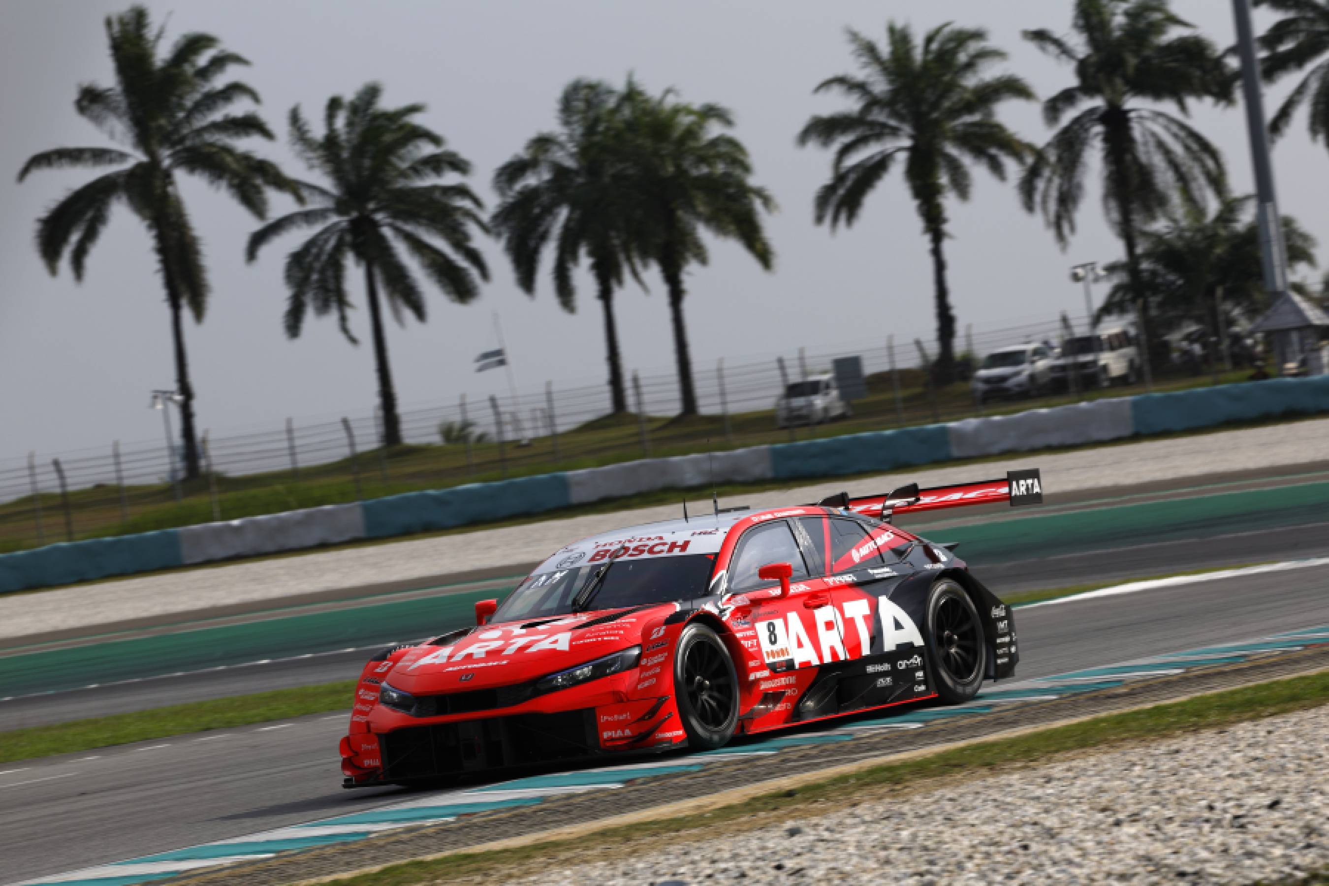 ARTA MUGEN CIVIC TYPE R-GT #8がフロントロー2番手を獲得 | Honda.Racing