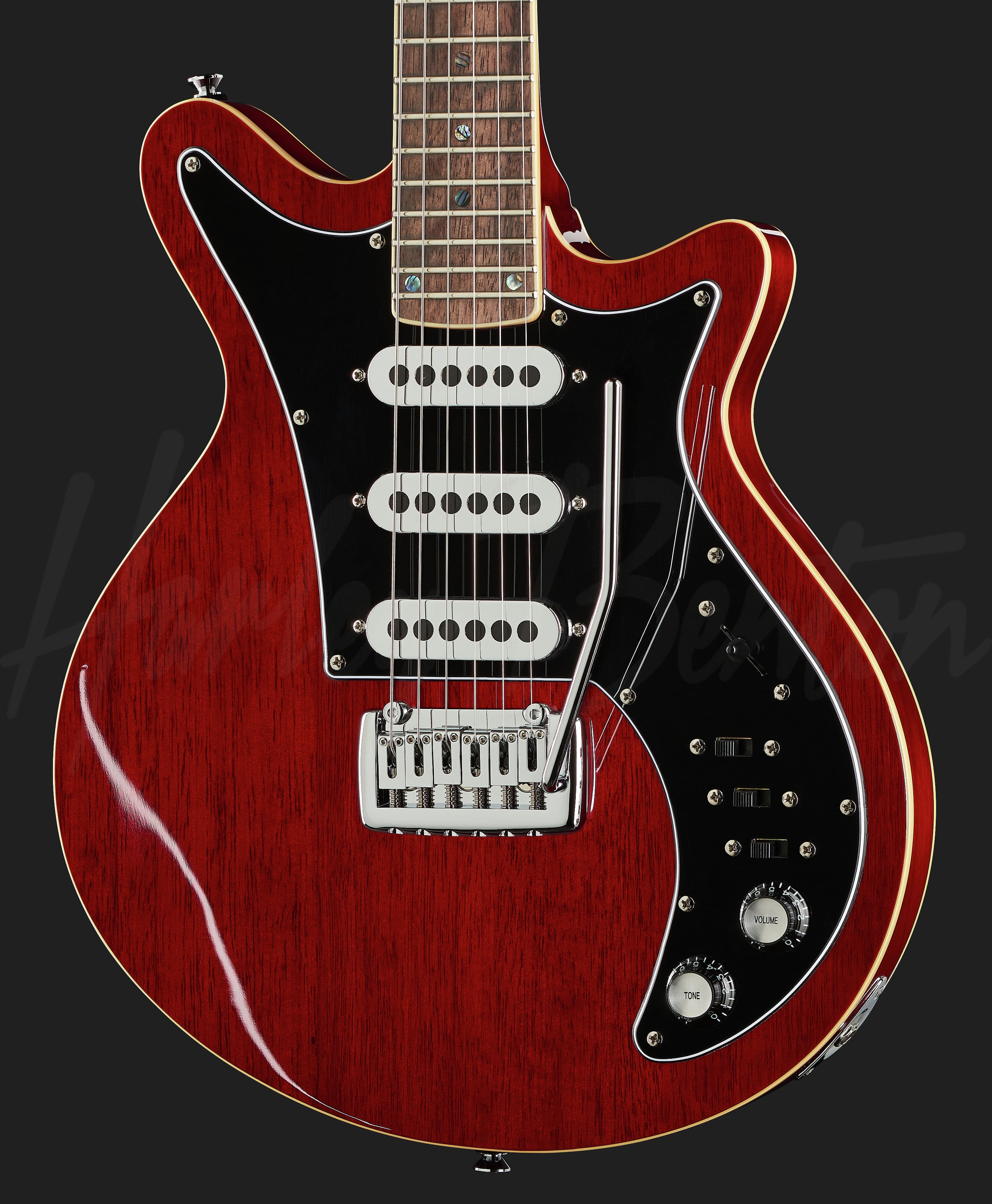 BM-75 Trans Red - Harley Benton