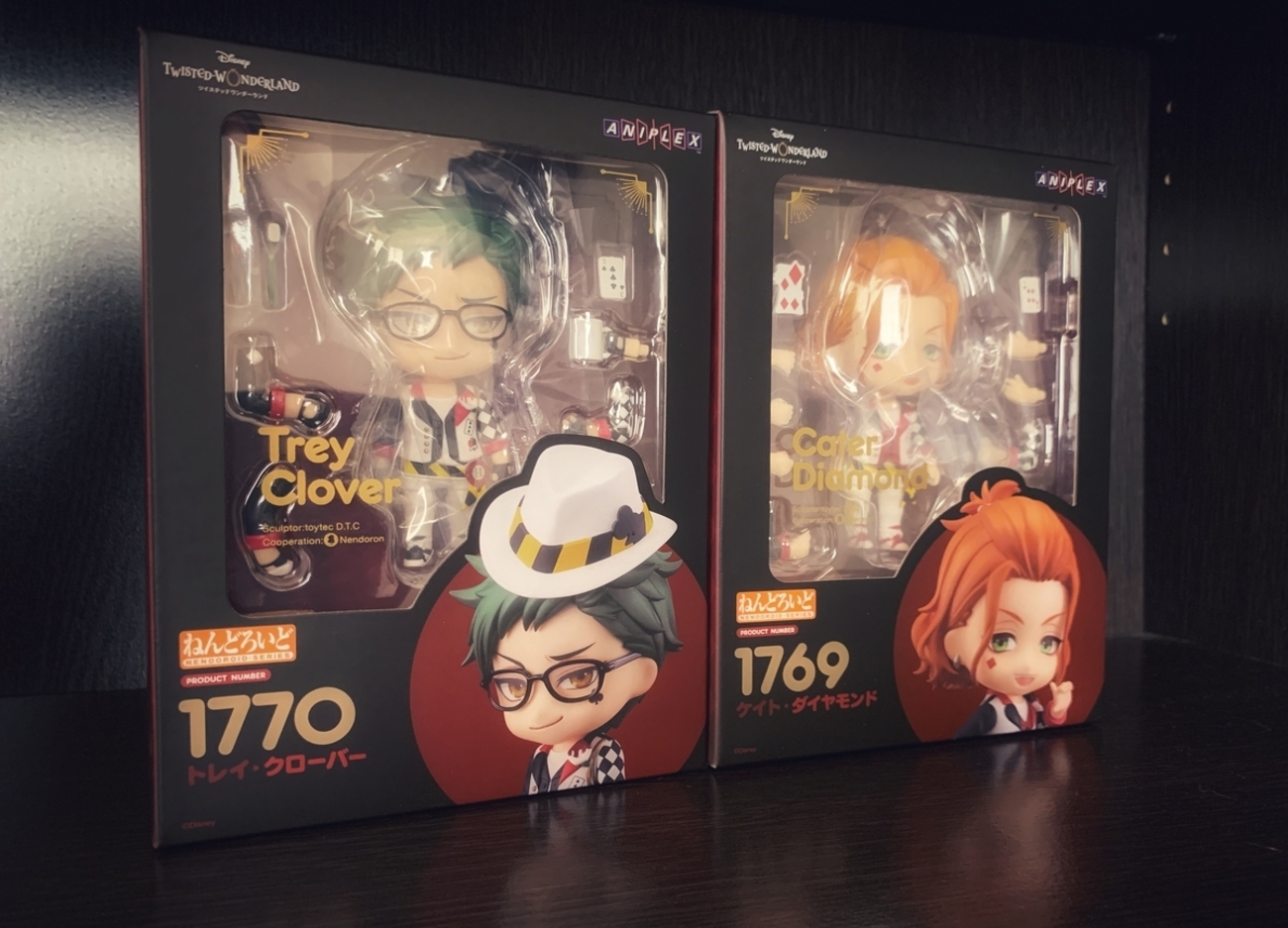日記】トレイ＆ケイトのねんどろいどが届いた【ツイステ】 - はねこ日記