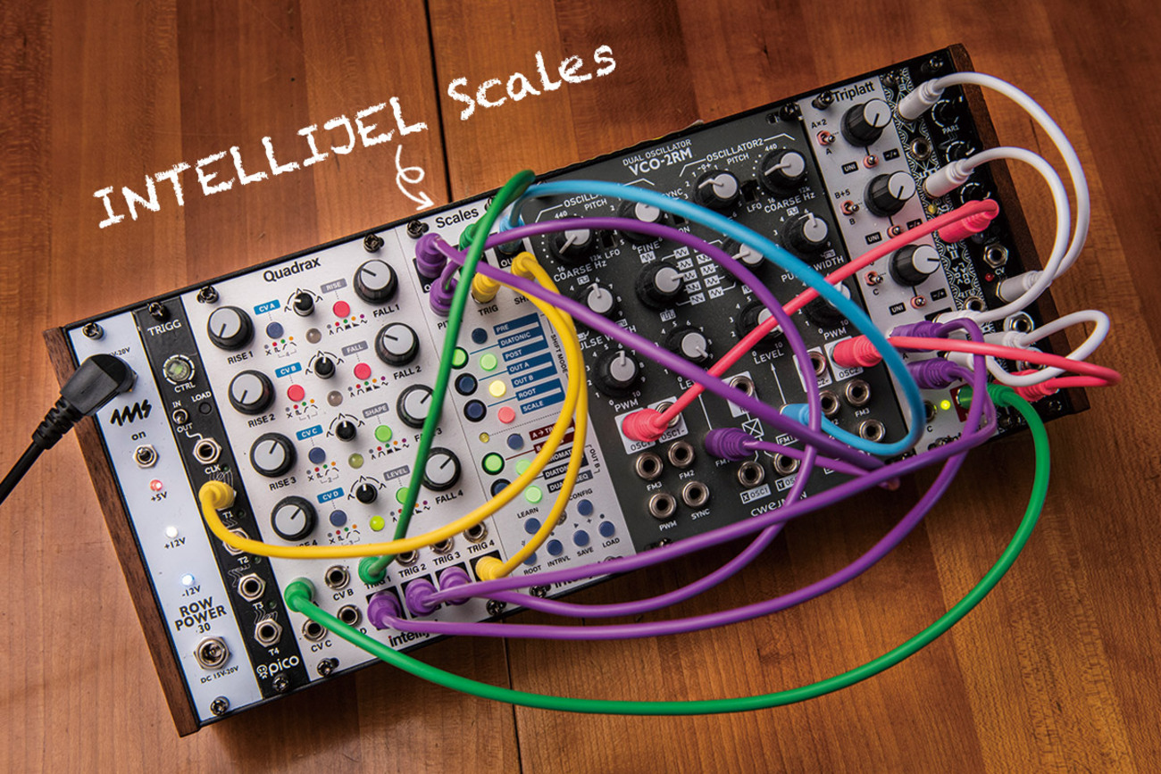 今月のモジュラー・シンセ：INTELLIJEL Scales 〜第11回 Patch The
