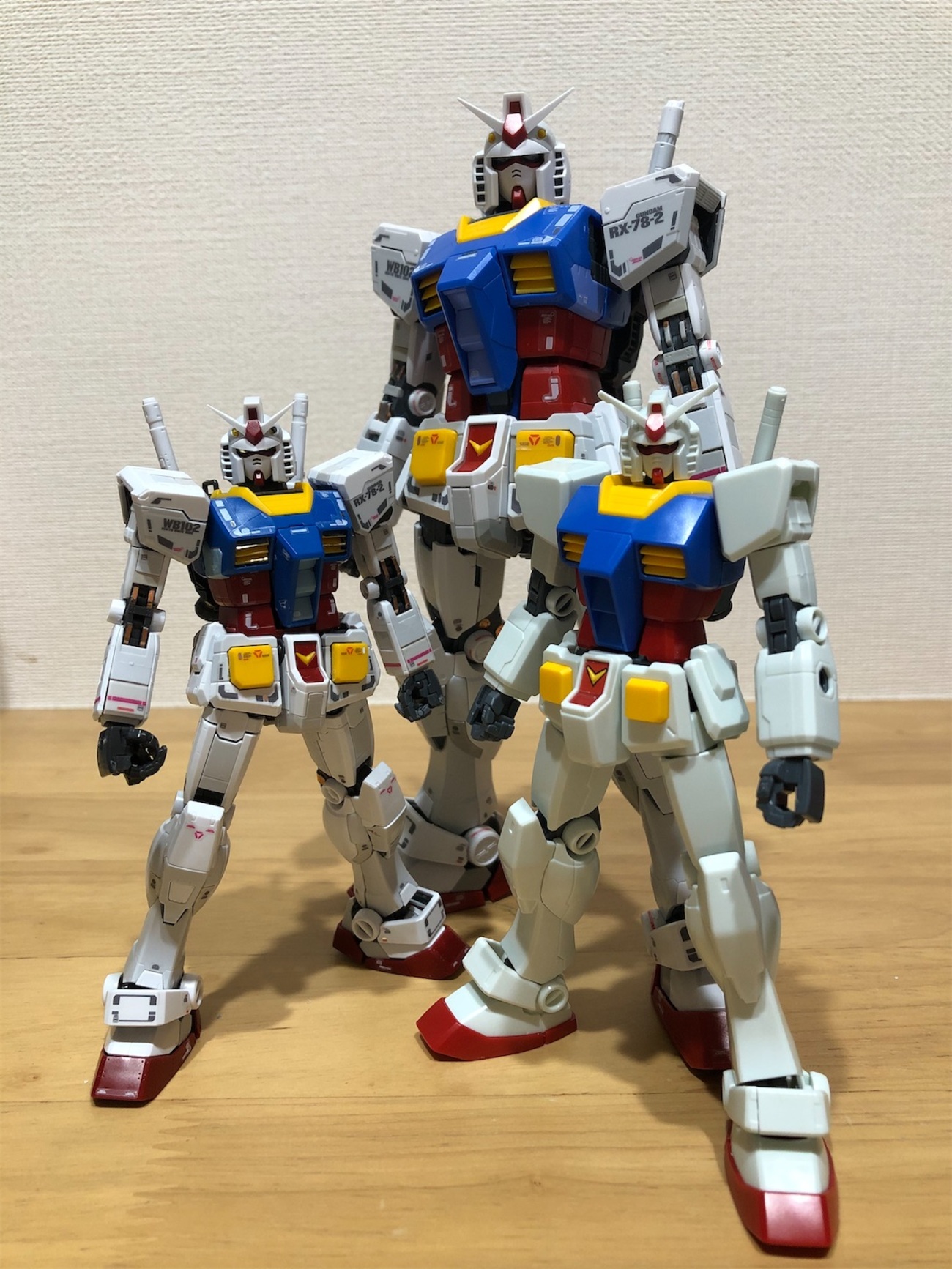 連休につくるガンプラは！？HG・RG・MG 各グレード徹底紹介！ - 筆塗り