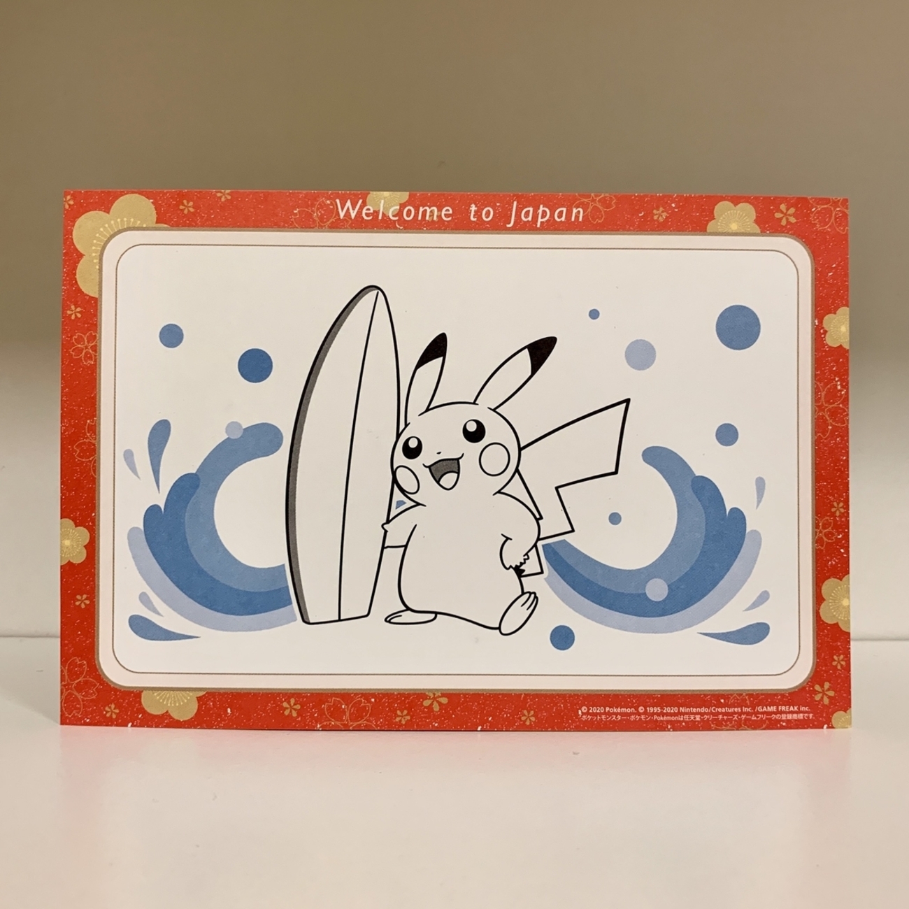 なみのりピカチュウのポストカード ららぽーとTOKYO-BAY - ポケモン